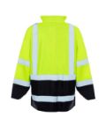 Picture of Occunomix UHV822 BLACK BOTTOM RAIN JACKET - Type R Class 3