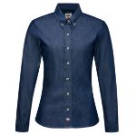 Picture of Dickies® FL30 Women's Denim Long Sleeve Work Shirt
