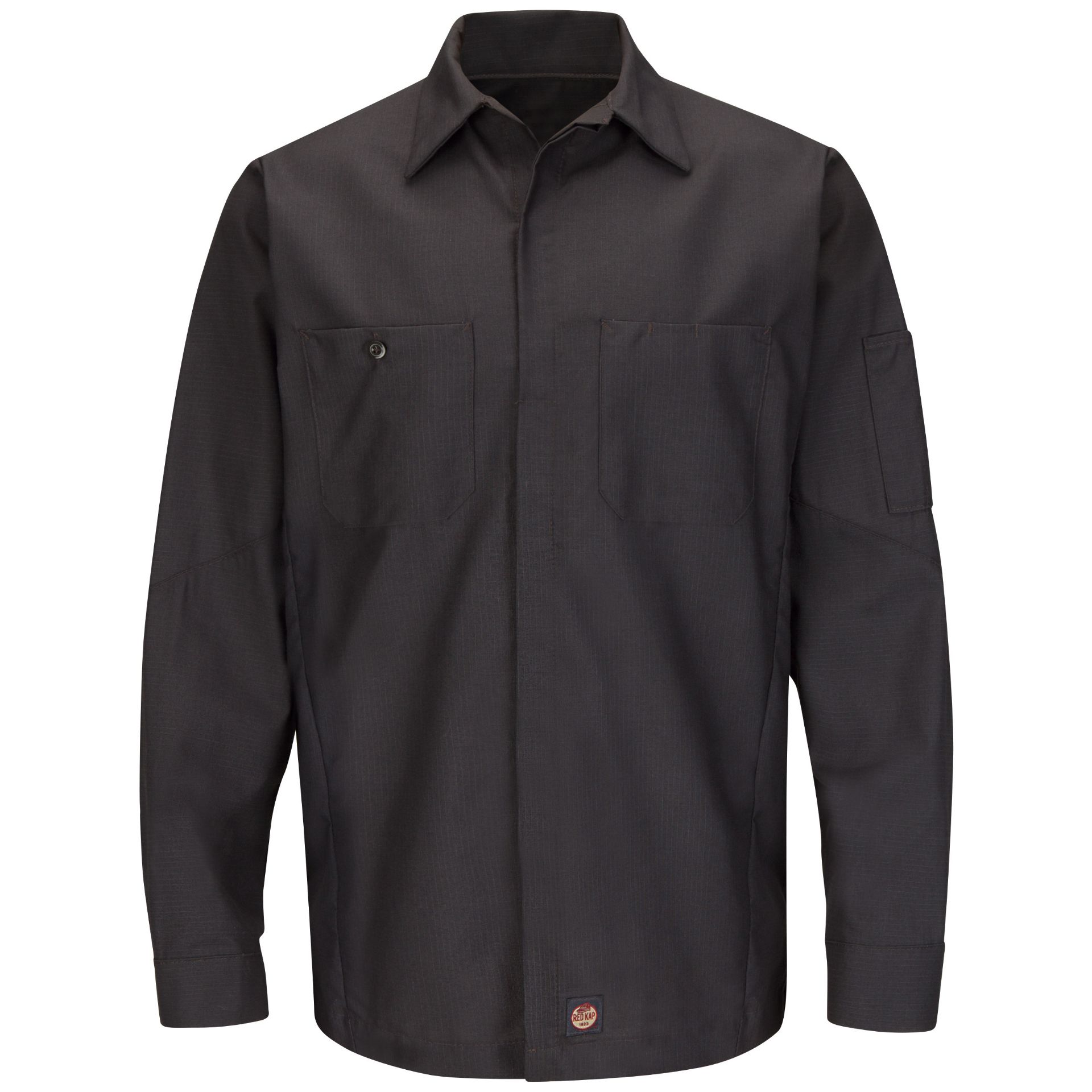 Picture of Red Kap® SY10-SOLID Men's Long Sleeve Solid Crew Shirt