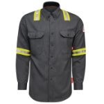 Picture of Bulwark® QS50 iQ Series® Comfort Woven Men's Lightweight FR Shirt