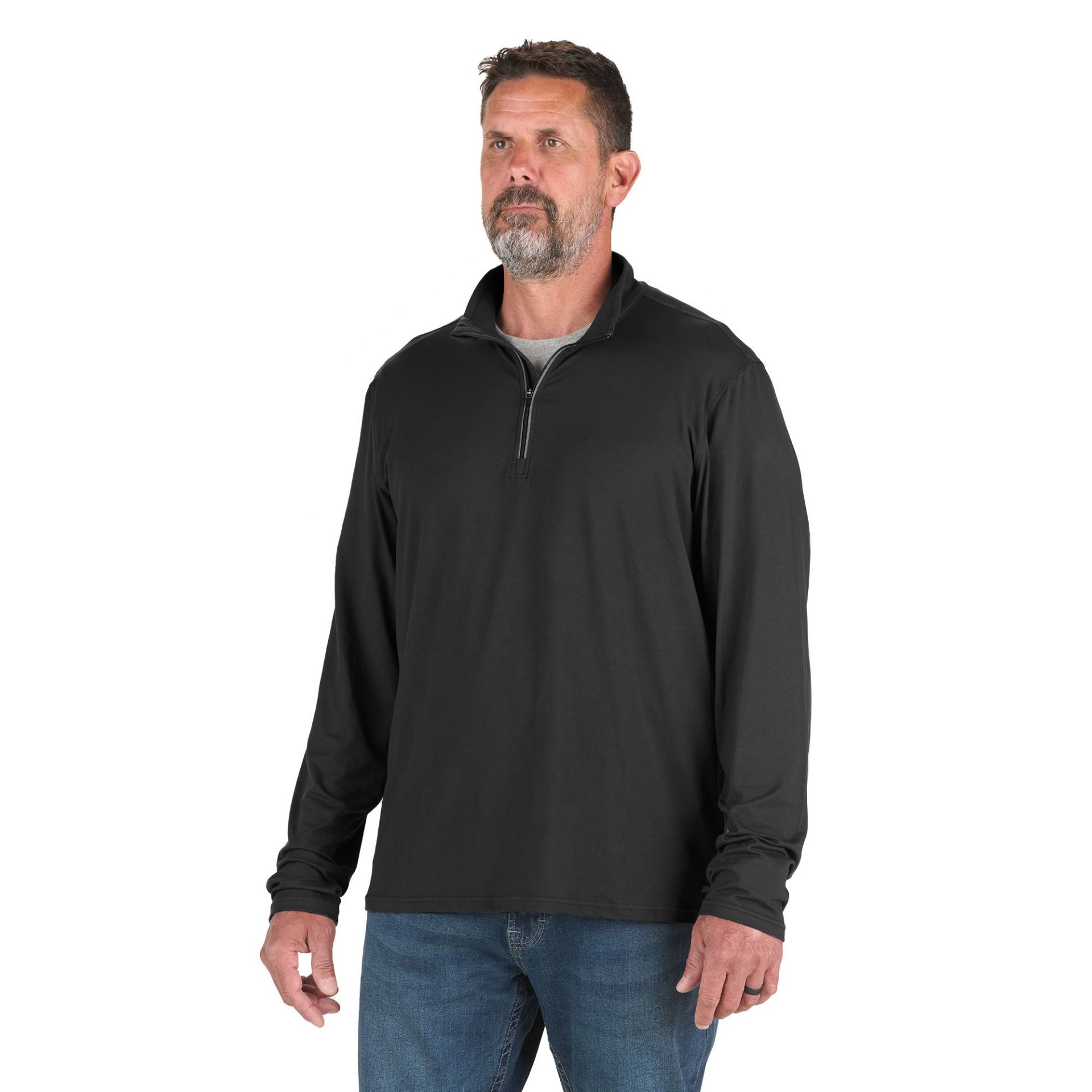 Picture of Berne  SH14 Midweight UPF Quarter-Zip