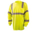 Picture of Occunomix LUX-LSETP3B LONG SLEEVE WICKING BIRDSEYE T-SHIRT w/POCKET
