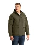 Picture of Berne  HJ67 Highland Quilt-Lined Micro-Duck Hooded Coat