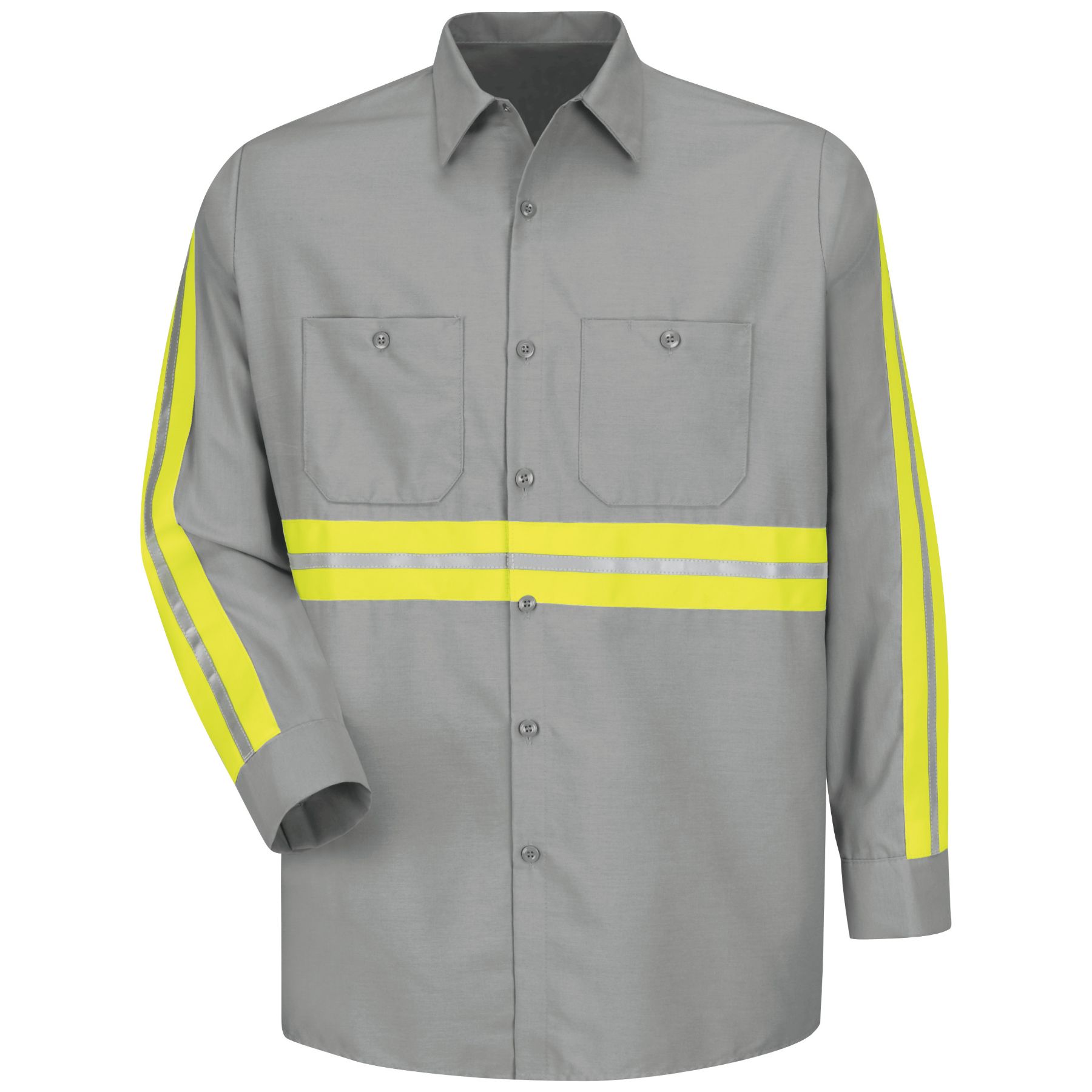 Red Kap® Enhanced Visibility Industrial Work Shirt