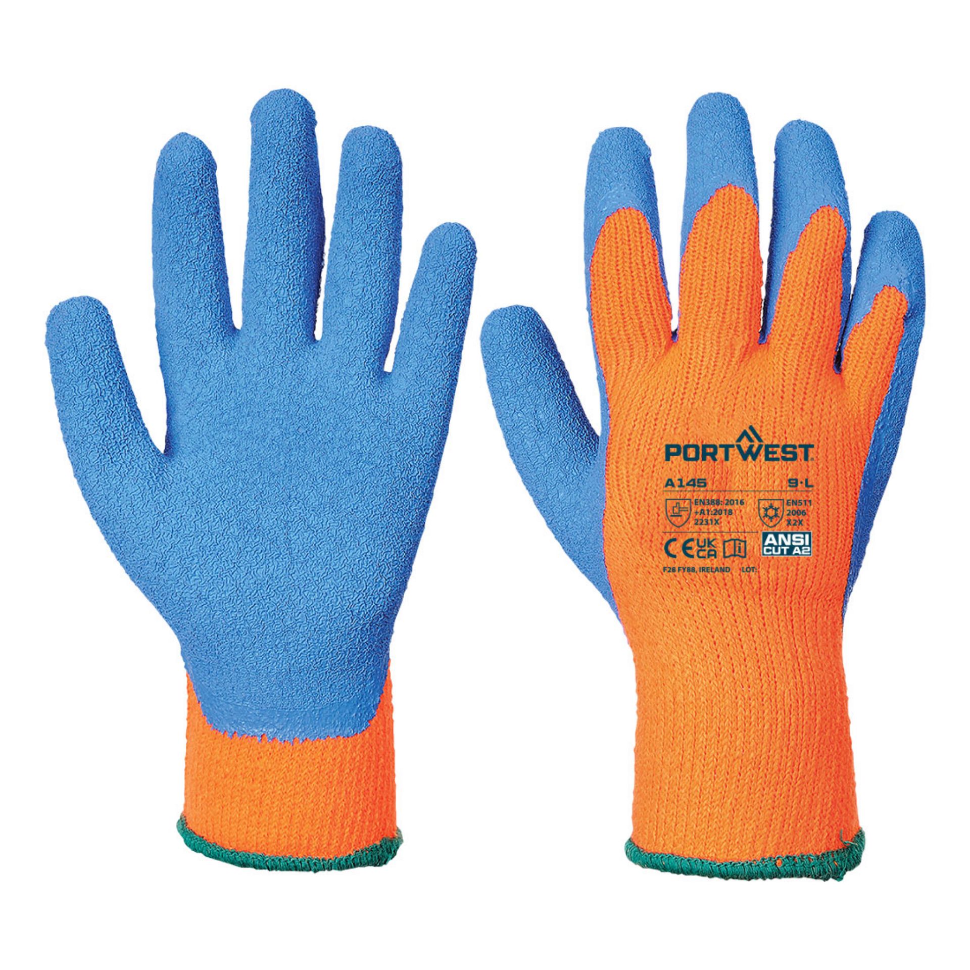 Picture of Portwest A145 Cold Grip Glove - Latex