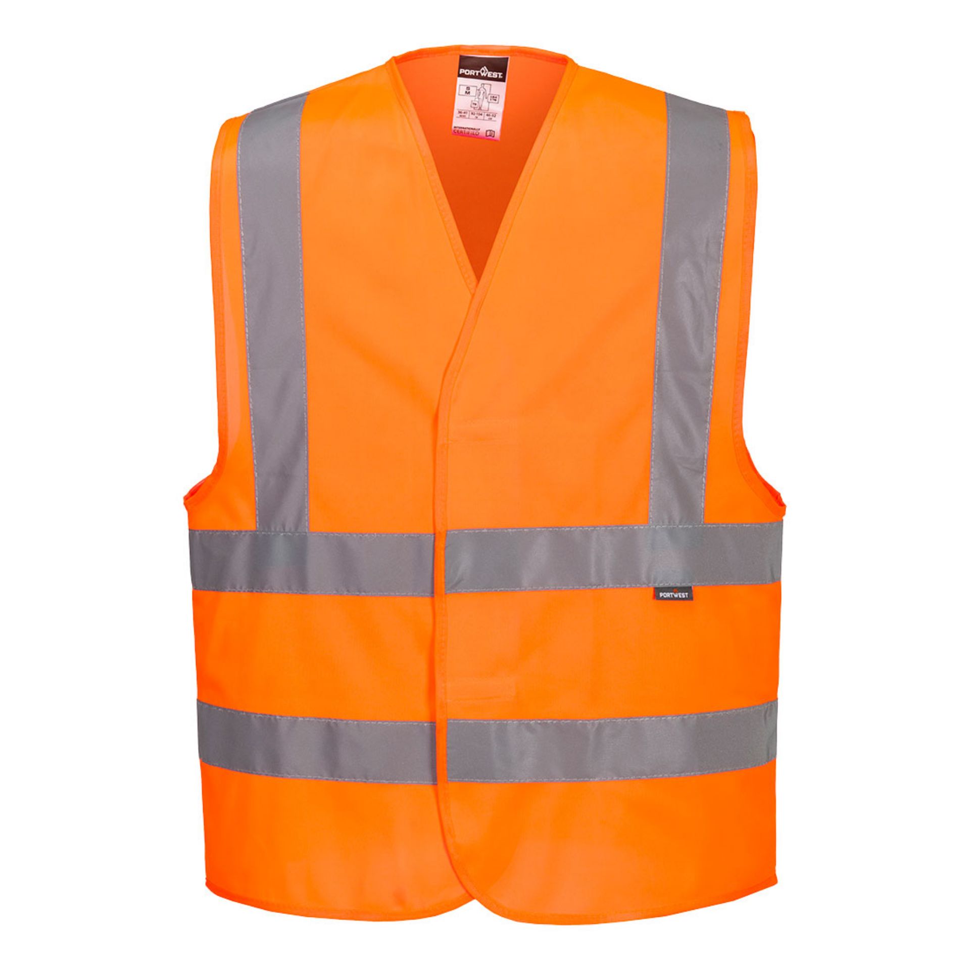 Picture of Portwest C470 Hi-Vis Two Band and Brace Vest