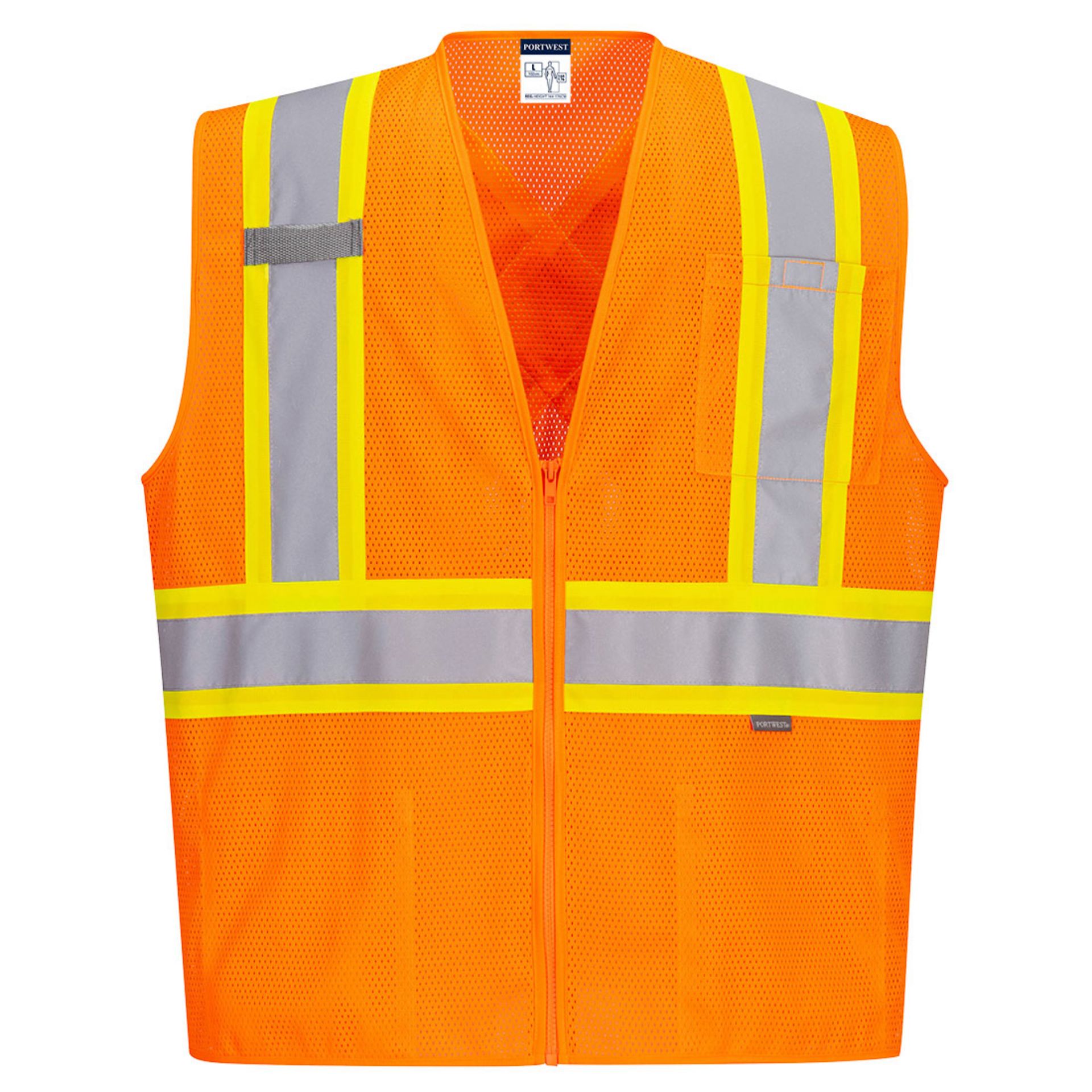 Picture of Portwest CA101 Hi-Vis X Back Contrast Vest