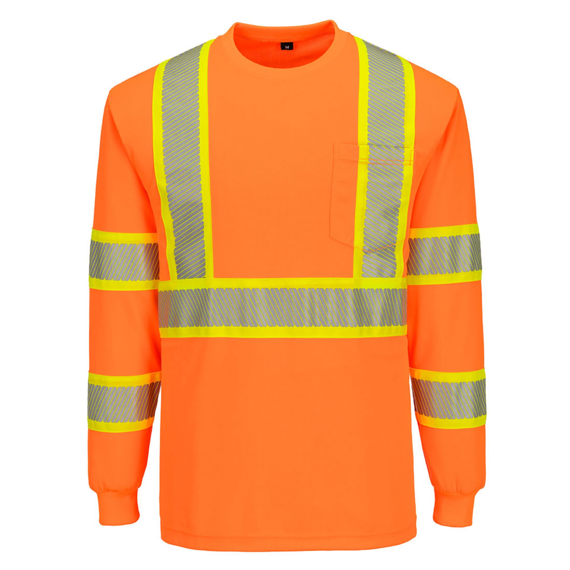 Picture of Portwest CA113 Hi-Vis X Back T-Shirt L/S