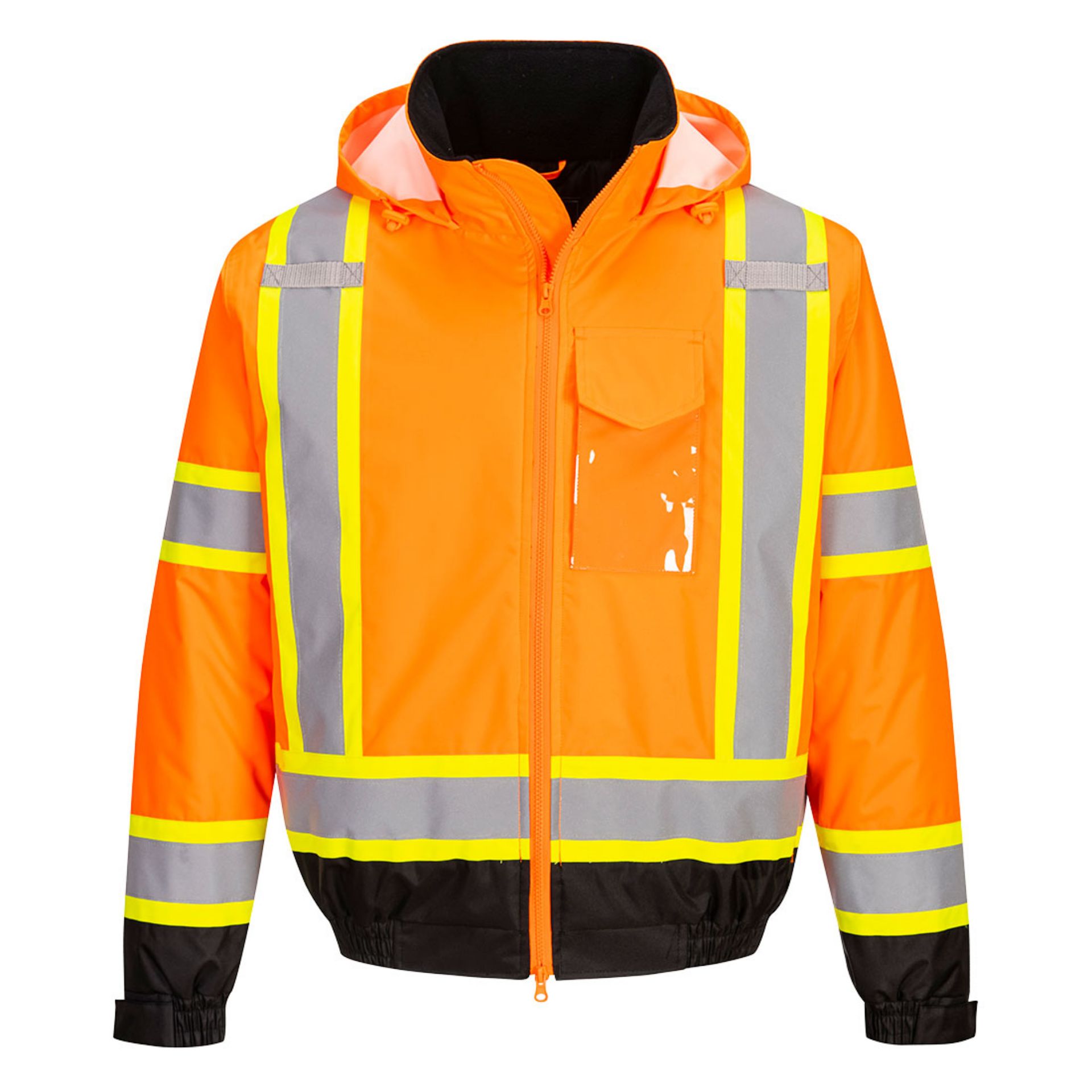 Picture of Portwest CA160 Hi-Vis X Back Winter Bomber Jacket