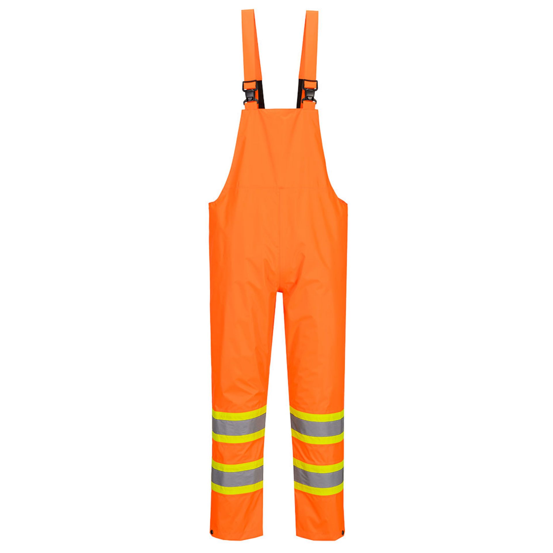 Picture of Portwest CA449 Hi-Vis Contrast Tape Rain Bib & Brace