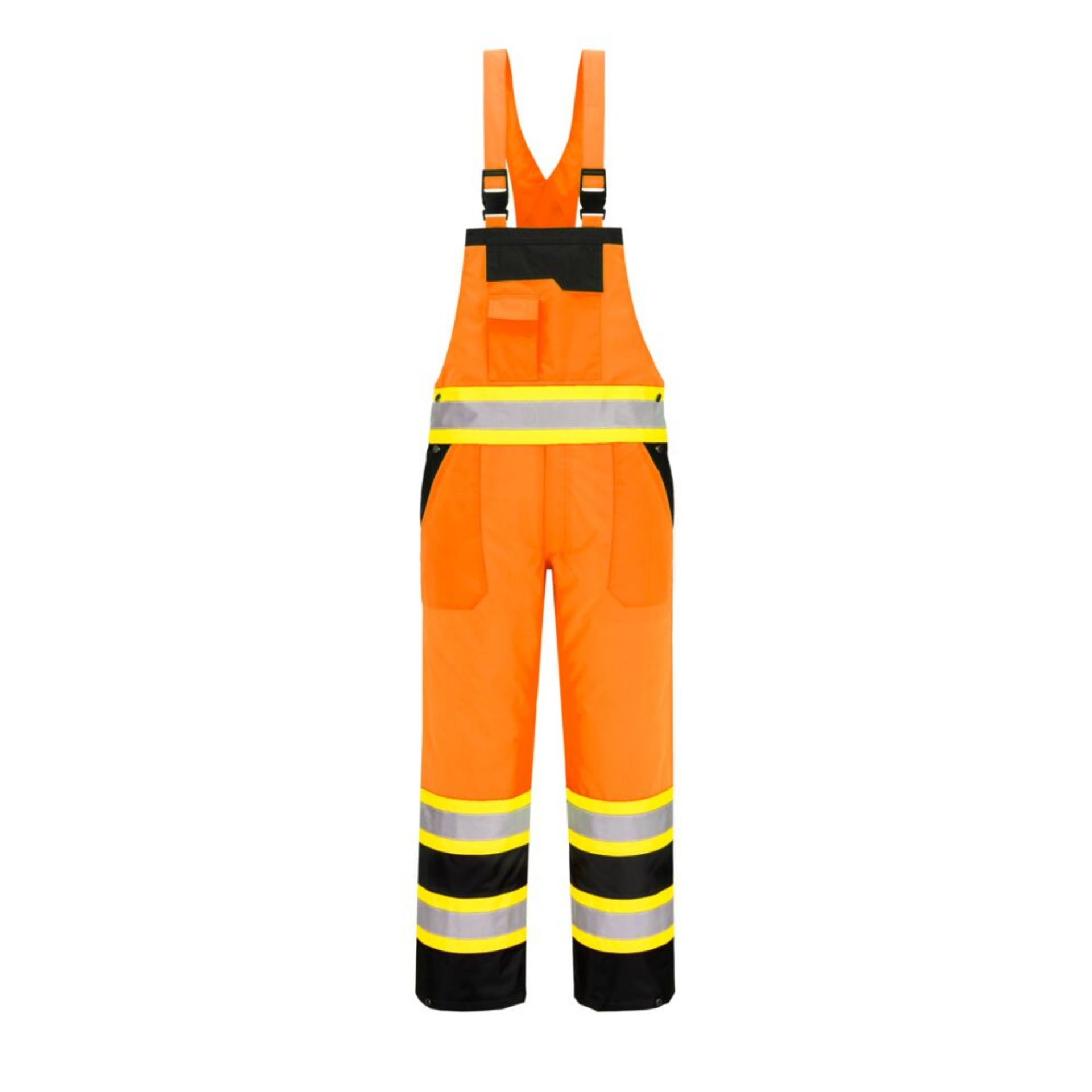Picture of Portwest CA489 Hi-Vis Contrast Tape Winter Bib and Brace