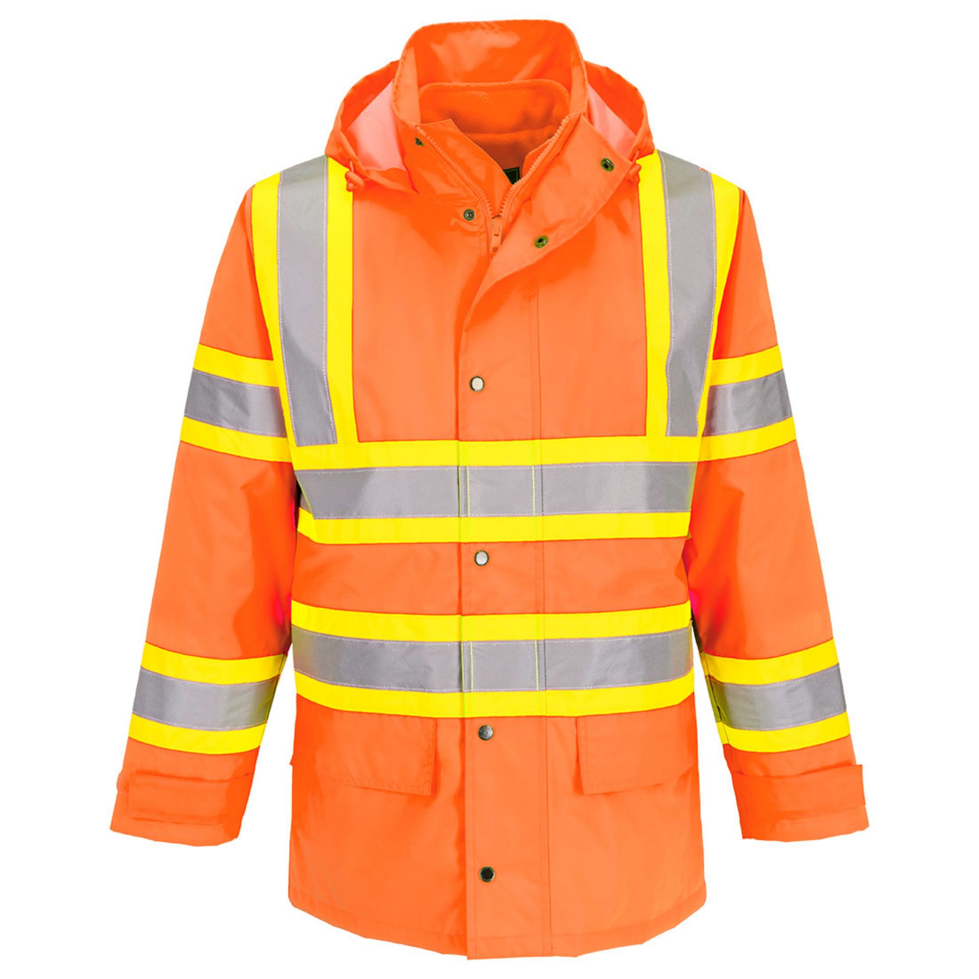 Picture of Portwest CA768 Hi-Vis X Back 5-in-1 Traffic Jacket