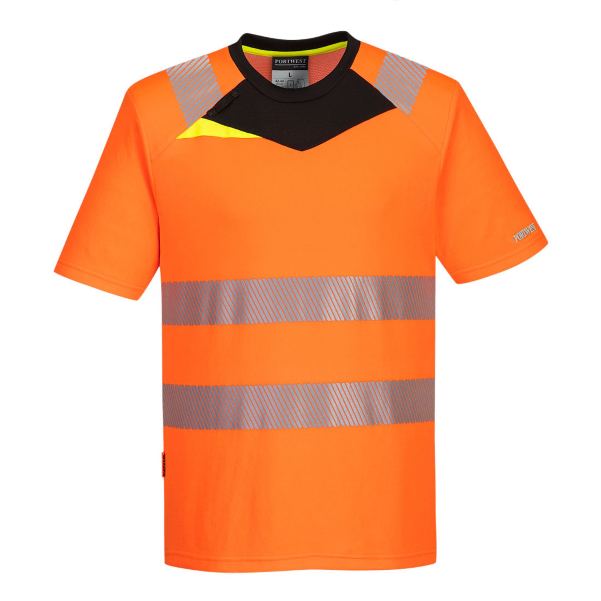 Picture of Portwest DX413 DX4 Hi-Vis T-Shirt S/S
