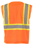 Picture of Occunomix ECO-IM2TZ MESH TWO-TONE VEST w/ZIPPER