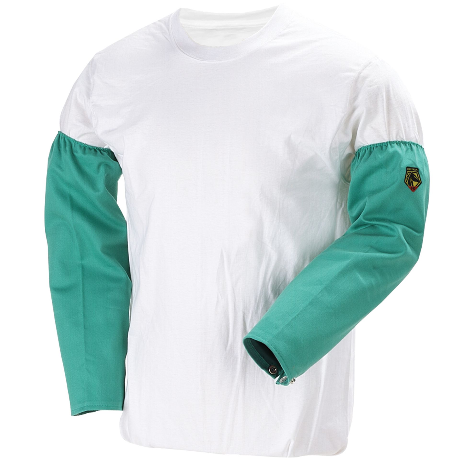 Picture of Black Stallion F9-118S 9 OZ FLAME RESISTANT COTTON 18 INCH SLEEVES -- SNAP WRIST