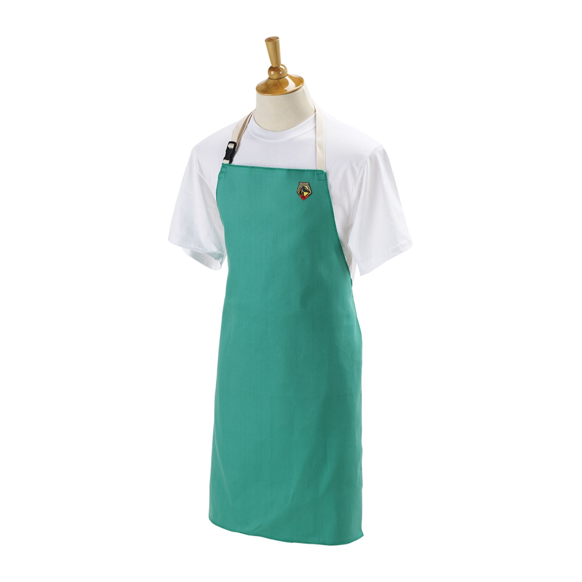 Picture of Black Stallion F9-42A 9 OZ FLAME RESISTANT COTTON 42 INCH BIB APRON