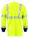 Picture of Occunomix FR-TM2243 FLAME RESISTANT DUAL CERTIFIED NAVY BOTTOM w/OCX PATENTED SEGMENTED REFLECTIVE & POCKET *