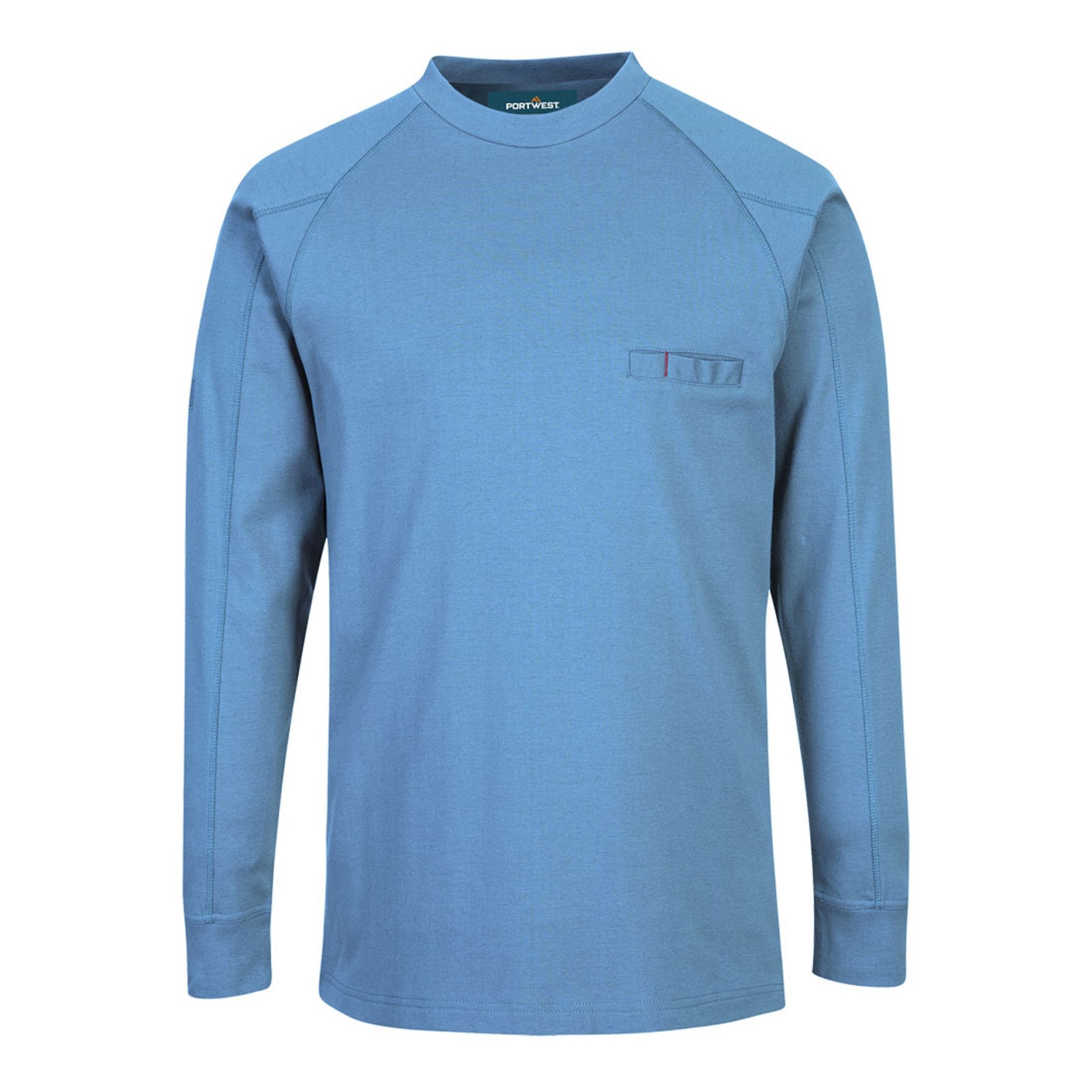 Picture of Portwest FR33 Bizflame Knit FR Long Sleeve T-Shirt