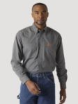 Picture of Wrangler FR3W01G FR Flame Resistant Twill Workshirt