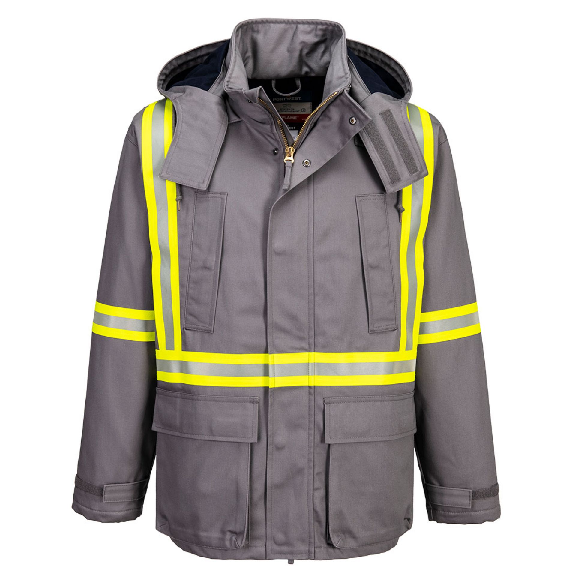 Picture of Portwest FR610 Bizflame Work Insulated FR Parka