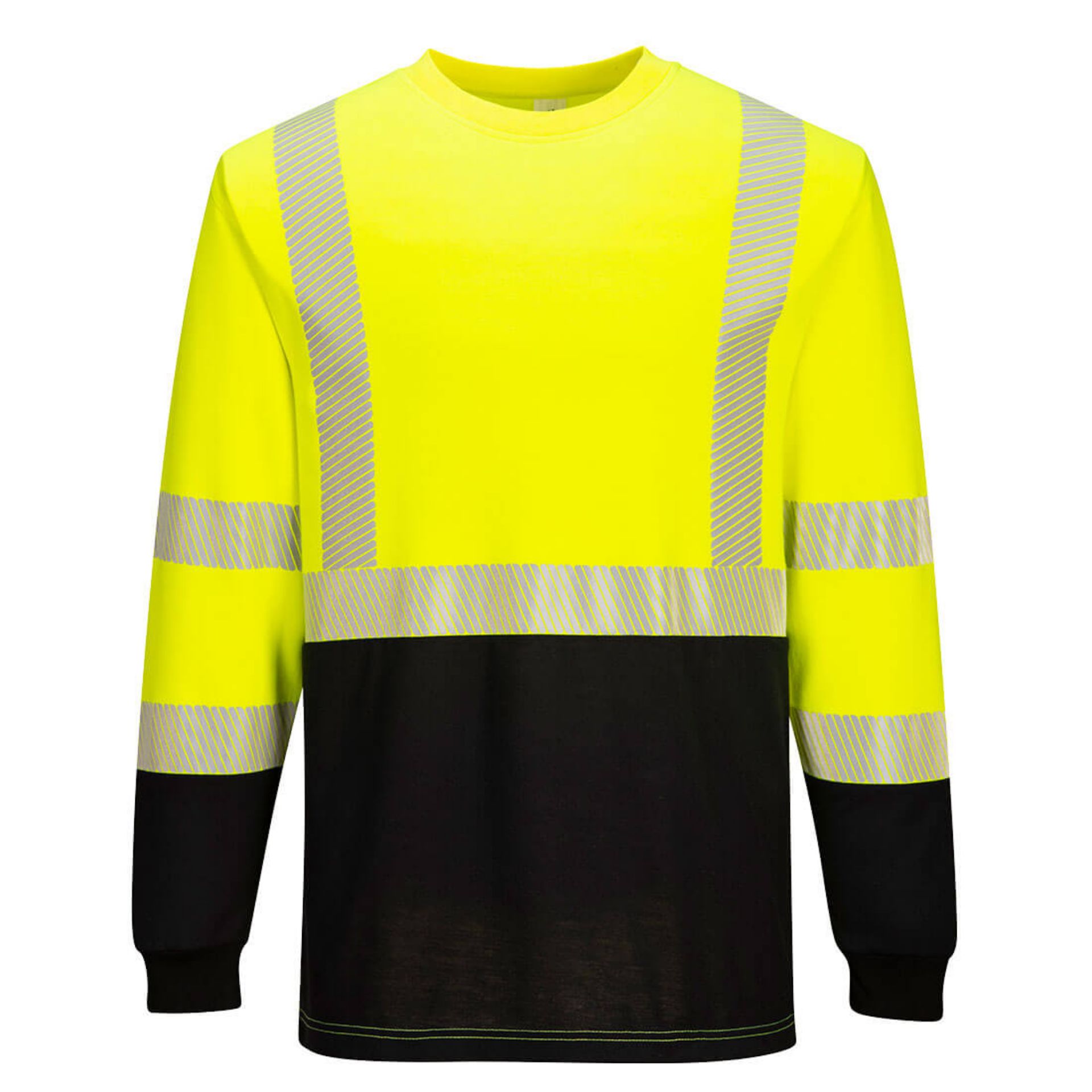 Picture of Portwest FR709 Modaflame Knit Hi-Vis Two Tone FR Crew