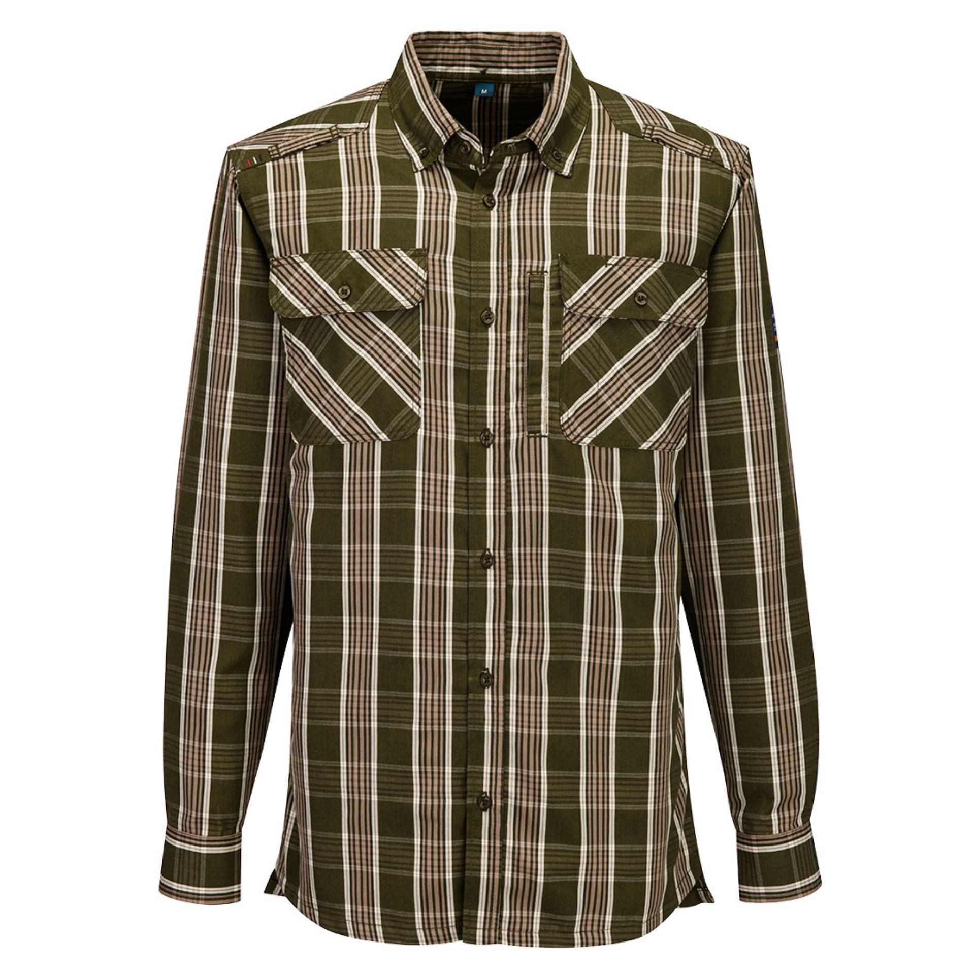 Picture of Portwest FR743 Portflame+ Plaid FR Shirt