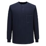 Picture of Portwest FR764 Bizflame Lightweight FR Henley