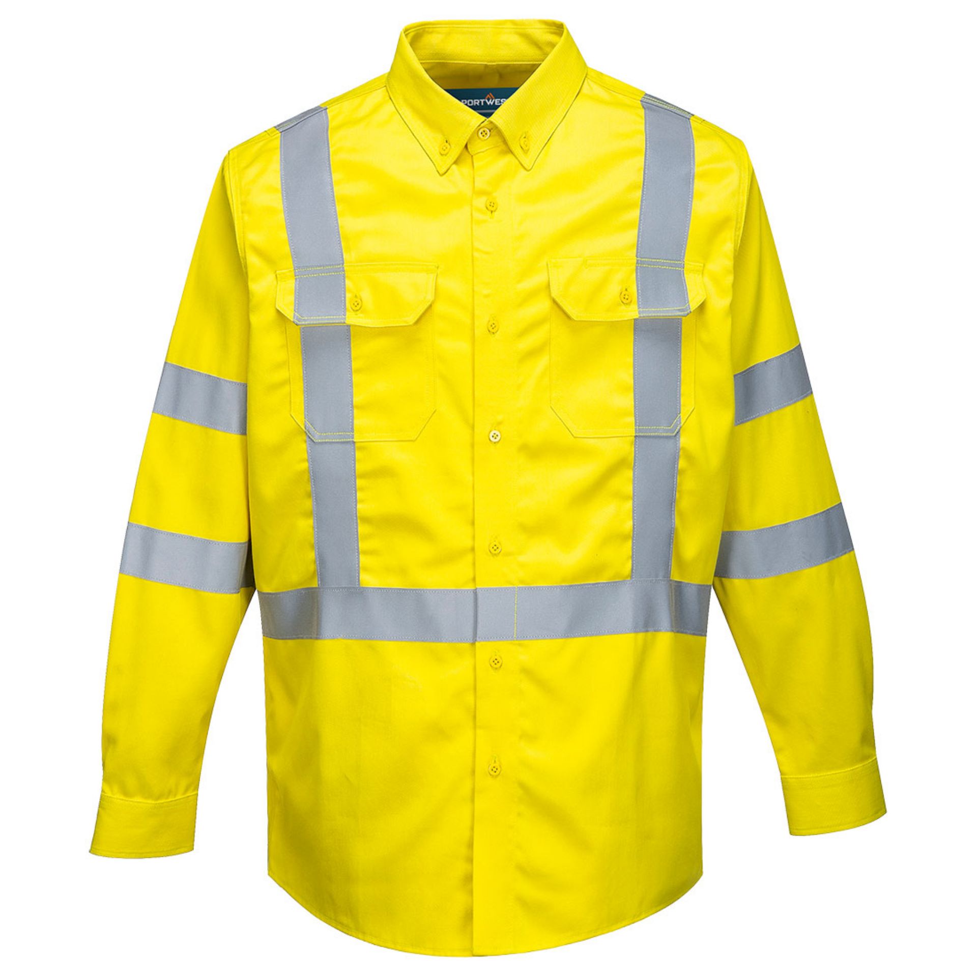 Picture of Portwest FR95 Bizflame 88/12 FR Hi-Vis Shirt