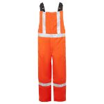 Picture of Portwest IUS525 Ultrasoft 9oz Hi-Vis Insulated Bib Pant