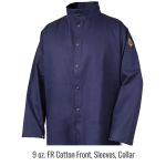 Picture of Black Stallion JF1625-NG STRETCH-BACK FR COTTON WELDING JACKET - 32 LENGTH