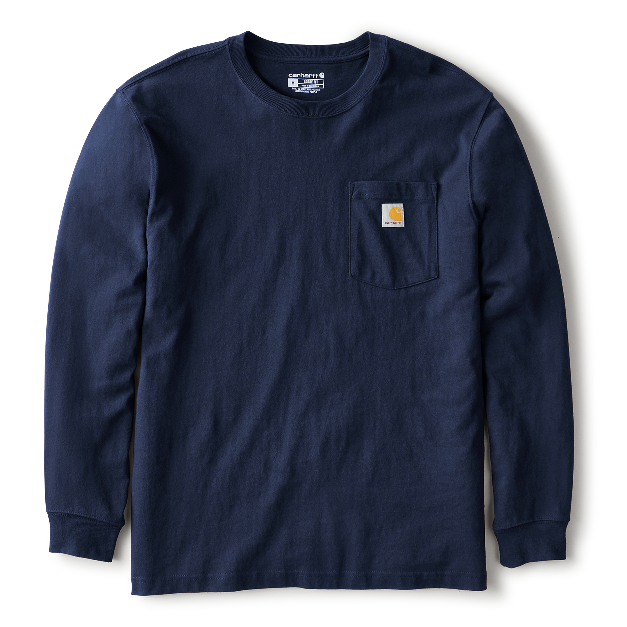 Carhartt K126 Mens Dearborn Loose LS T-Shirt