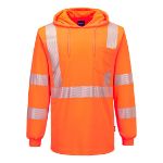 Picture of Portwest L042 Hi-Vis Lightweight Hooded T-Shirt L/S