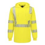 Picture of Portwest L042 Hi-Vis Lightweight Hooded T-Shirt L/S