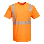 Picture of Portwest L044 Hi-Vis Lightweight S/S T-Shirt Segmented Tape
