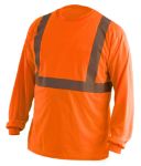 Picture of Occunomix LUX-LSET2B LONG SLEEVE WICKING BIRDSEYE T-SHIRT