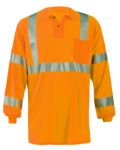 Picture of Occunomix LUX-LSPP3B LONG SLEEVE WICKING BIRDSEYE POLO SHIRT w/POCKET