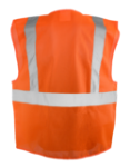Picture of Occunomix LUX-SSGZC MESH STANDARD VEST w/ZIPPER