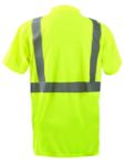 Picture of Occunomix LUX-SSPP2B SHORT SLEEVE WICKING BIRDSEYE POLO SHIRT w/POCKET