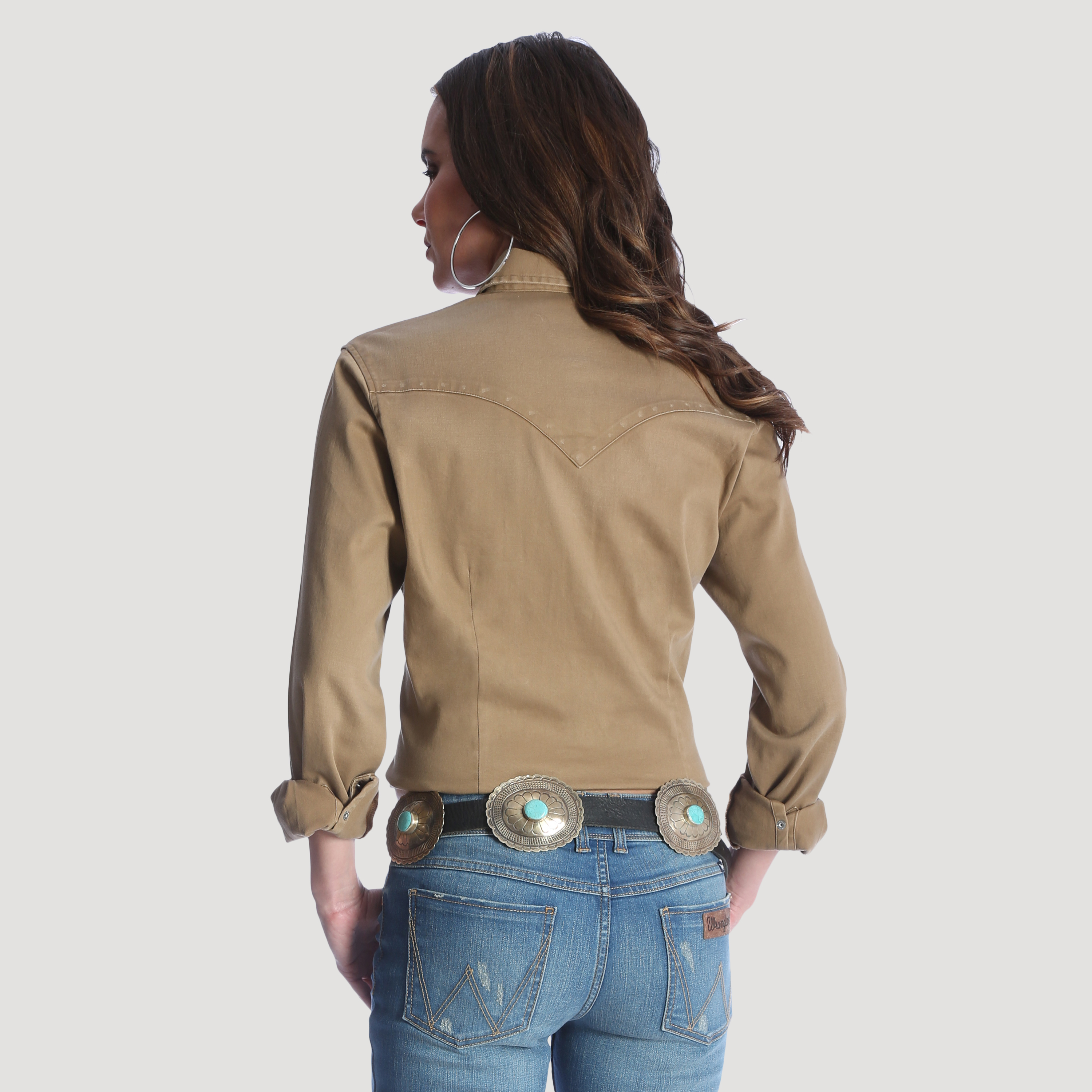 Wrangler LW1031T Western Fashion Top