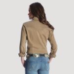 Picture of Wrangler LW1031T FR Flame Resistant Long Sleeve Work Shirt