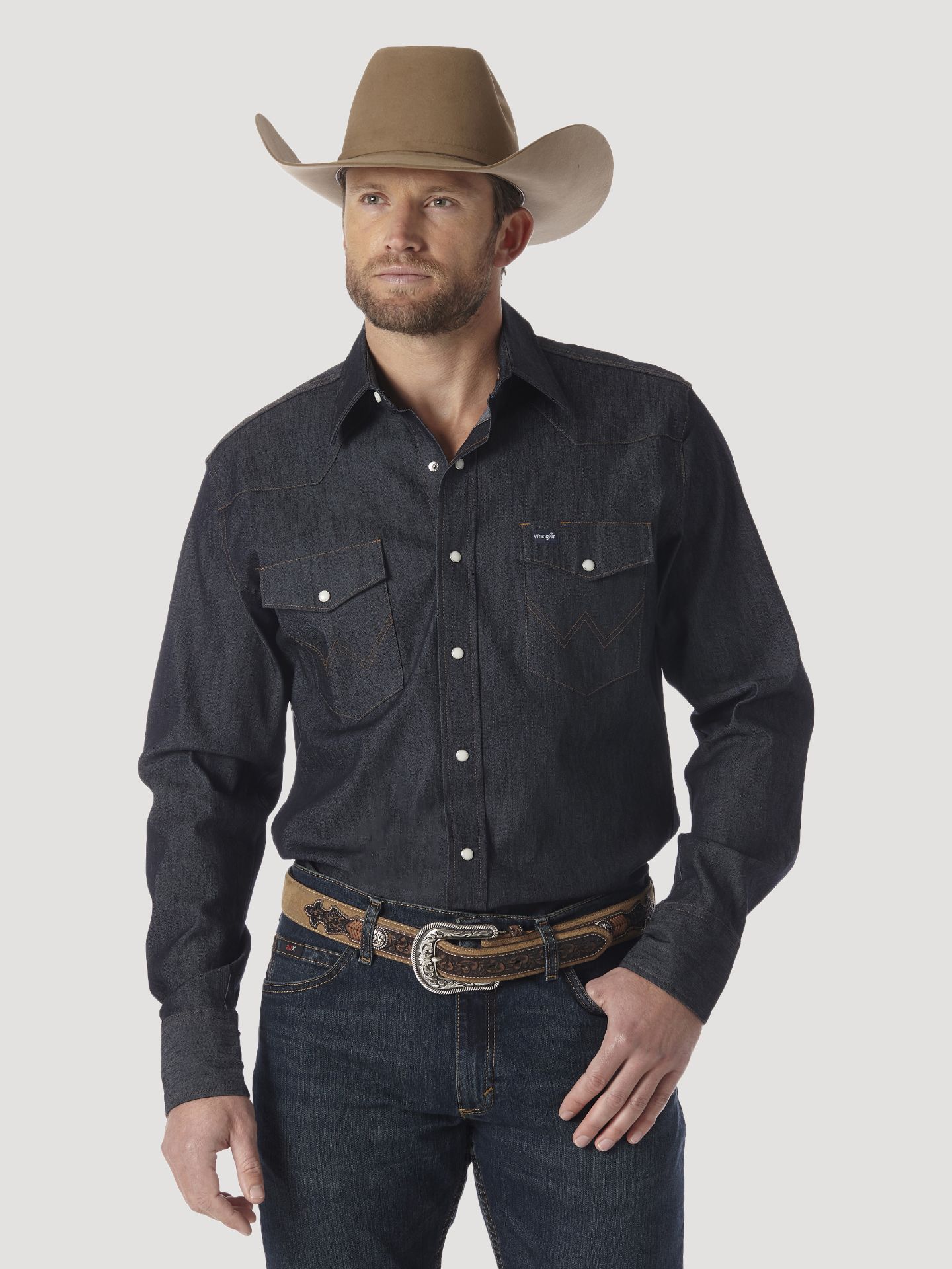 Picture of Wrangler MACW01D Advanced Comfort Workshirt