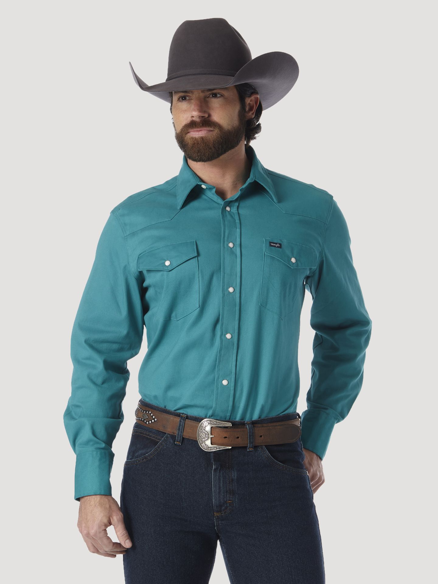 Picture of Wrangler MACW02G Advanced Comfort Workshirt