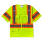 Picture of Max Apparel MAX462 Class 3 Deluxe Mesh Vest, Zipper Front
