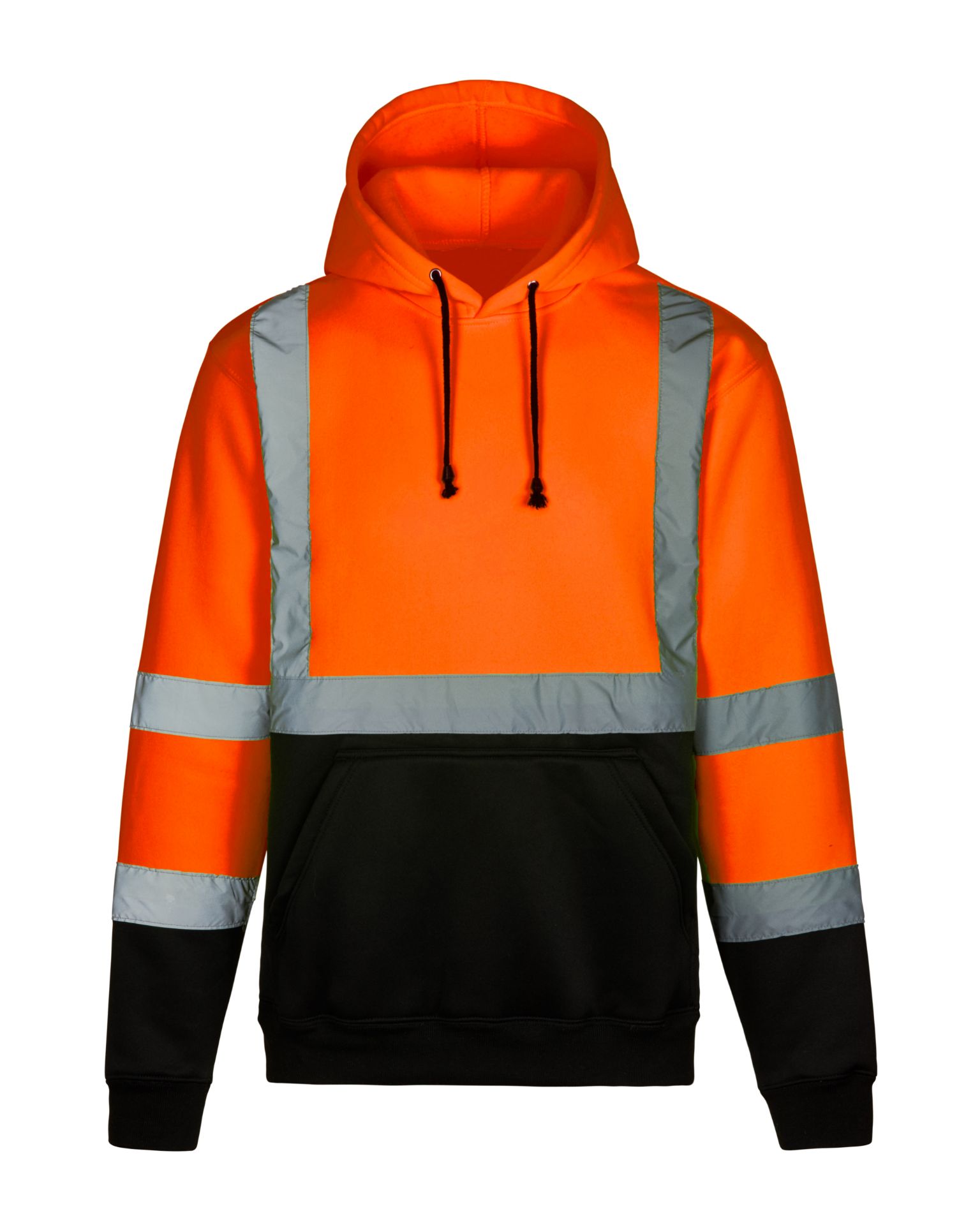 Picture of Max Apparel MAX640 Class 3 Pullover Hoodie, Safety Orange/Black