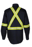 Picture of Forge FR MFRLB2TP24 MENS FR SOLID BUTTON SHIRT WITH TAPING