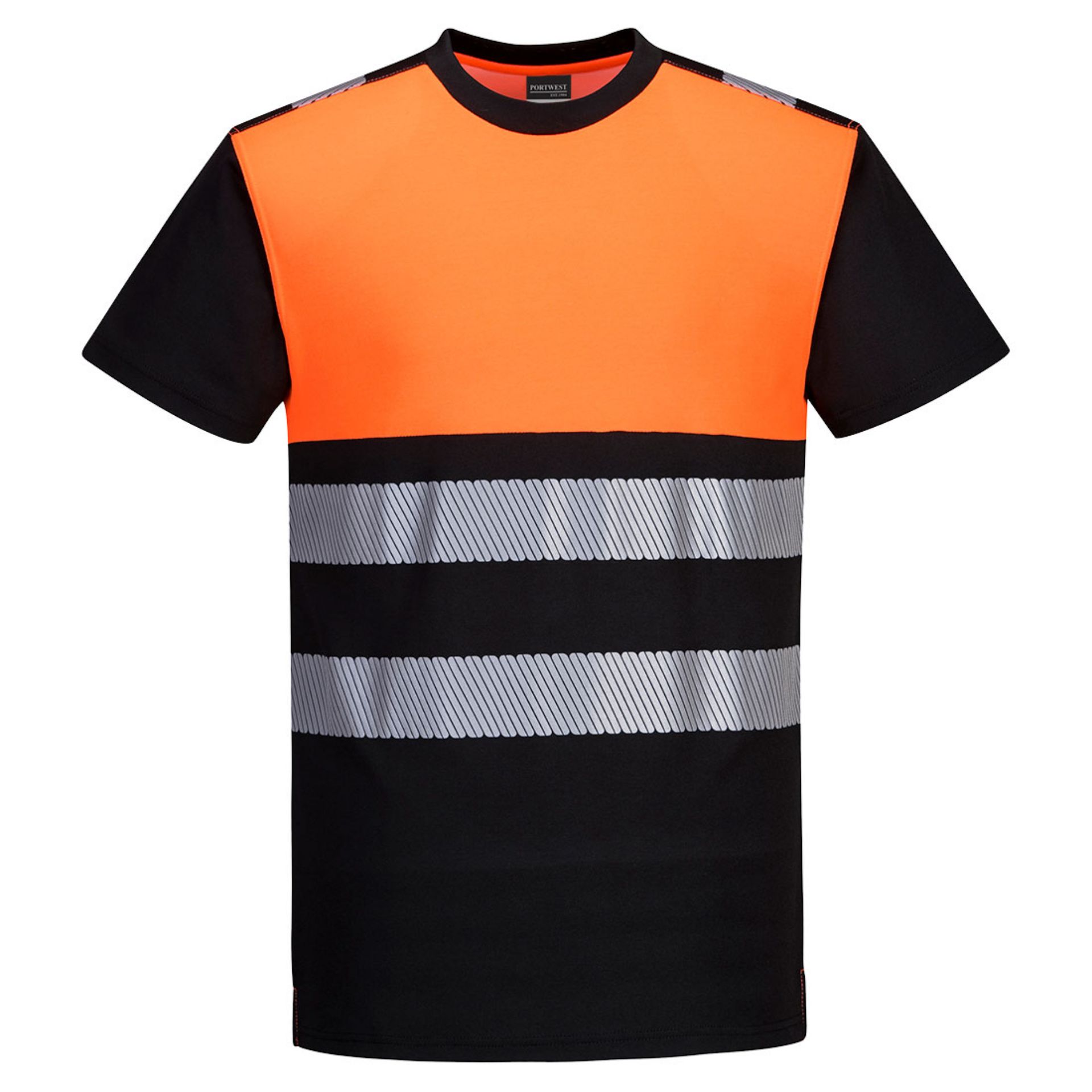 Picture of Portwest PW311 PW3 Hi-Vis Cotton Comfort Class 1 T-Shirt S/S