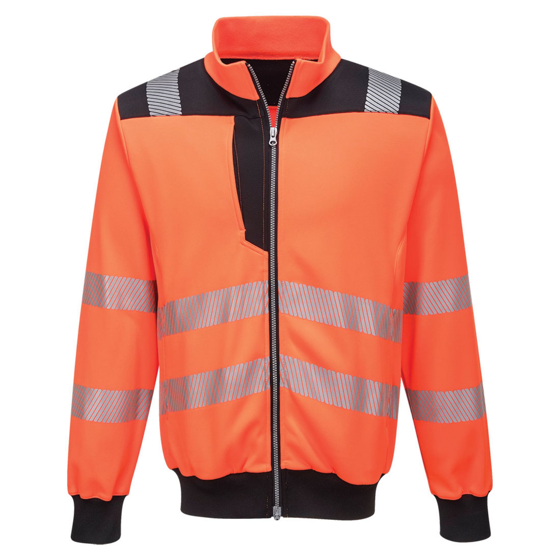 Picture of Portwest PW370 PW3 Hi-Vis Zipped Sweatshirt