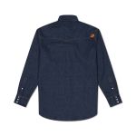 Picture of Rasco FR1021 Denim FR Flame Resistant Lightweight Snap Shirt