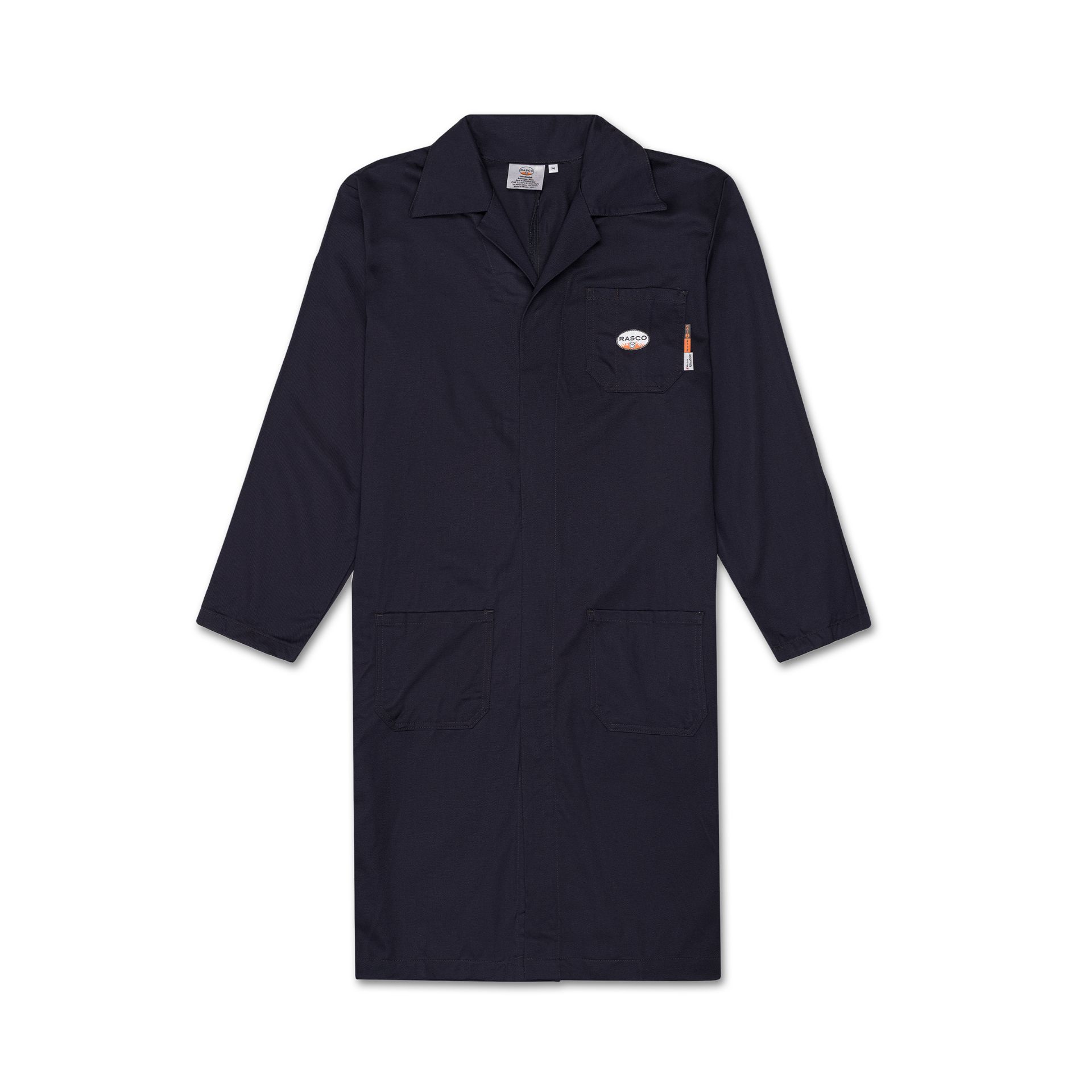 Picture of Rasco FR5605C FR 88/12 Labcoat w/ Snap Cuffs