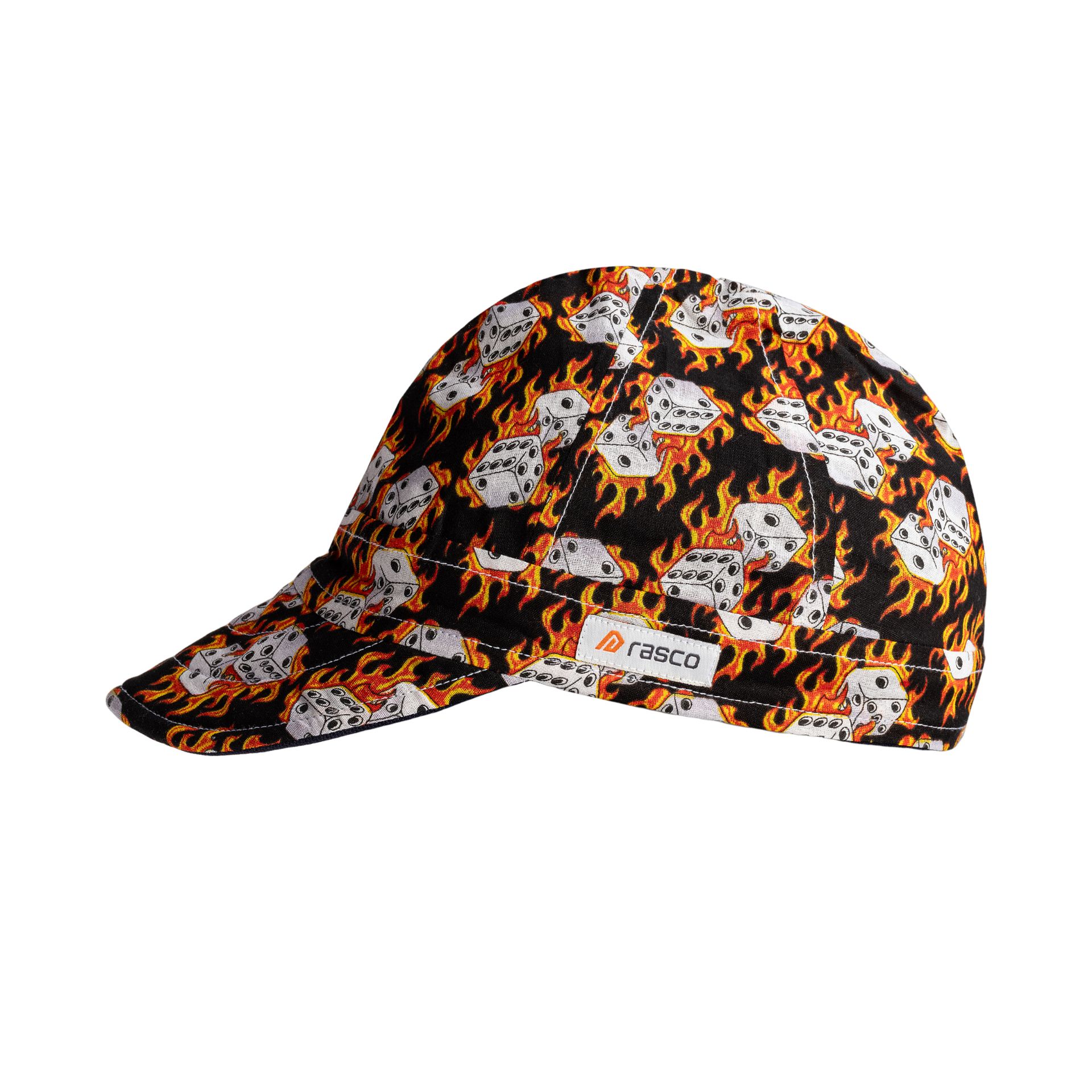 Picture of Rasco RW202403 Non FR Fire & Dice Low Crown Welding Cap